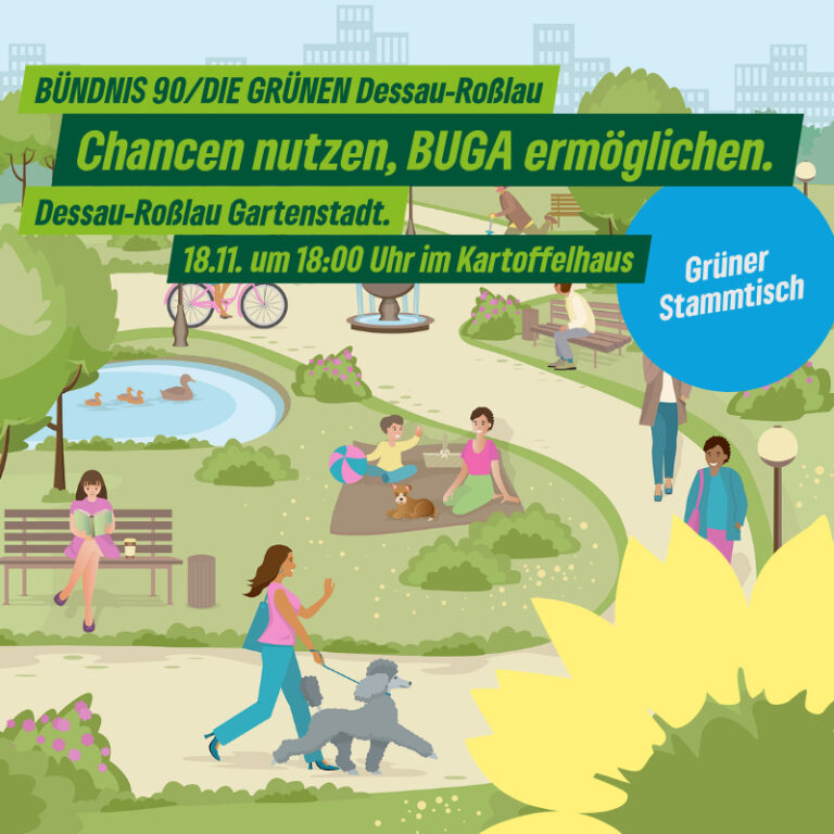 Grüner Stammtisch zur BUGA