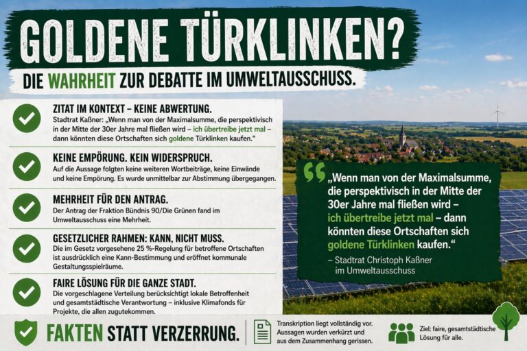 Goldene Türklinken? Zur Berichterstattung der MZ am 17.04.2026