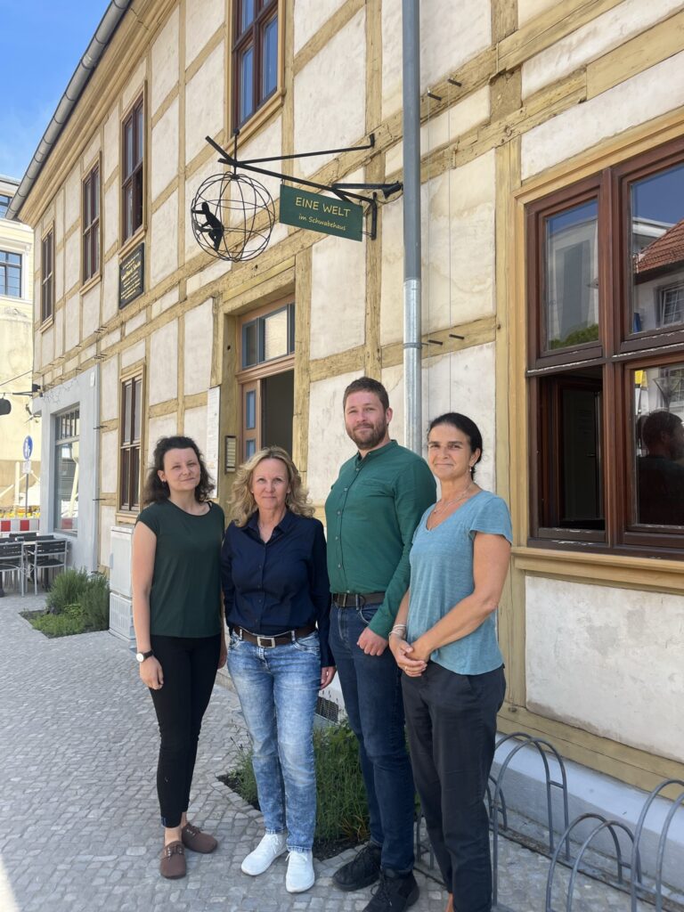 Austausch beim EINE WELT Netzwerk Sachsen-Anhalt
